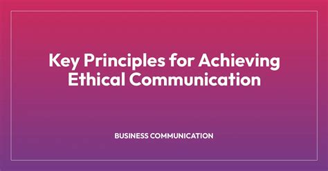 Ethical Communication 的图像结果