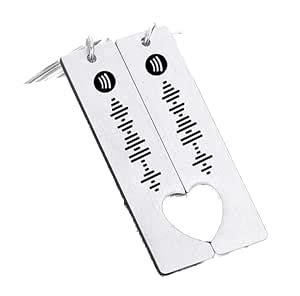 2 pcs. Keychain Custom Spotify Code Keychain-Personalized Spotify Key ...