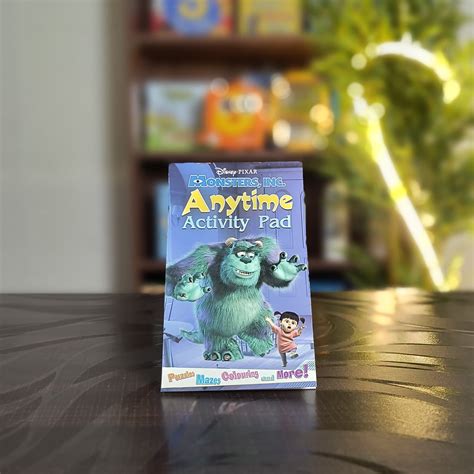 Disney Pixar Monsters, Inc Anytime Activity Pad – PiK A BOO