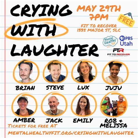 Crying With Laughter – Mental Healthy F.i.T.