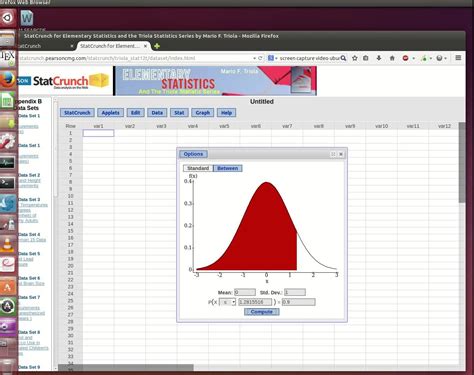 How to Find Test Statistics Using Statcruch 的图像结果