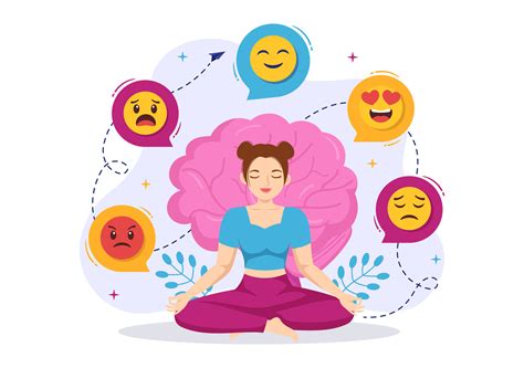 positivos pensamientos vector ilustración con pensando positivo como un mentalidad en ...