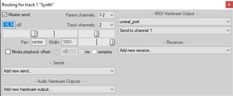 Image result for Reaper Routing Matrix