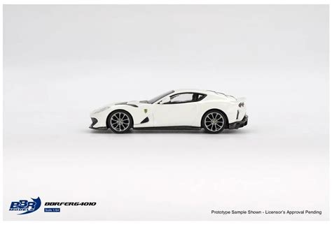BBR Models Ferrari 812 Competizione Bianco Avus – 1ISTO64