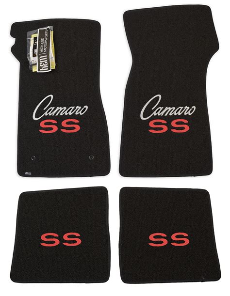 1967 - 1969 Chevrolet Camaro Floor Mats - SS RS Z28 - Premium Upgrade
