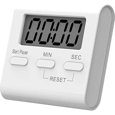 Buy Baskety Digital Kitchen Timer and Stopwatch with Large Digits, Loud ...