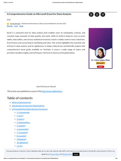 Image result for Excel Data Analysis Tutorials Point PDF