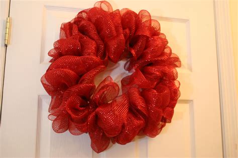 Mesh Wreath DIY Easy 的图像结果