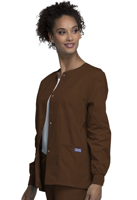 Female Cherokee Scrub Jacket-4350 | Central Uniforms