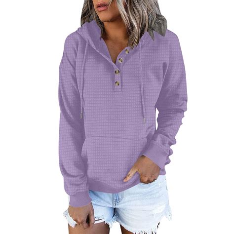 BangWanChi Womens Fall Winter Clothing Women's Long-Sleeved Loose ...