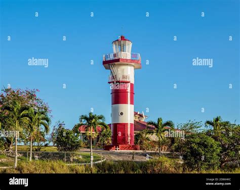 Lovers Leap Lighthouse, Saint Elizabeth Parish, Jamaica Stock Photo - Alamy