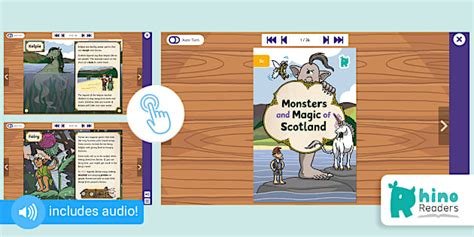 Level 5c Reading Scheme Book: Monsters and Magic of Scotland