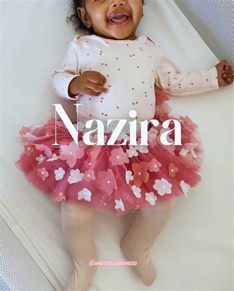 Zaria-Name Consultant 💓 on Instagram: "Nazira🌺 •nuh•zir•uh• Meaning ...