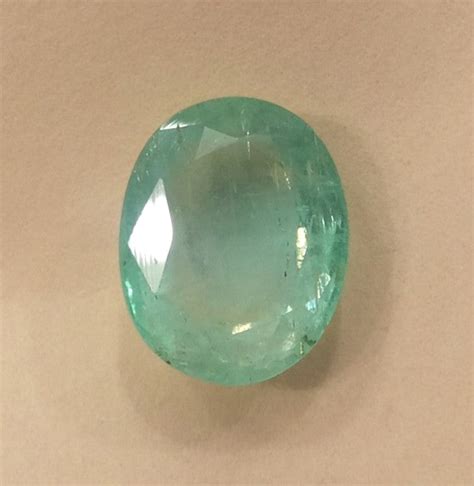 3.91/CT Natural Emerald Stone with Govt. Lab Certificate-23310 | Gem ...