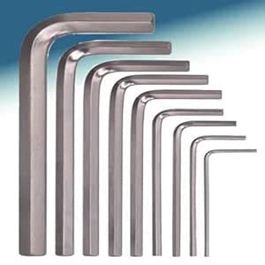 MLD Allen Key Set 9 Pcs Metric short Anti-Rust Ball Point Hex Allen ...
