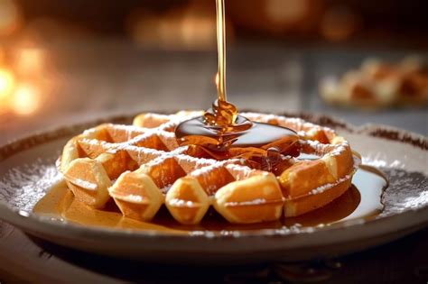 Image result for Maple Syrup Waffles