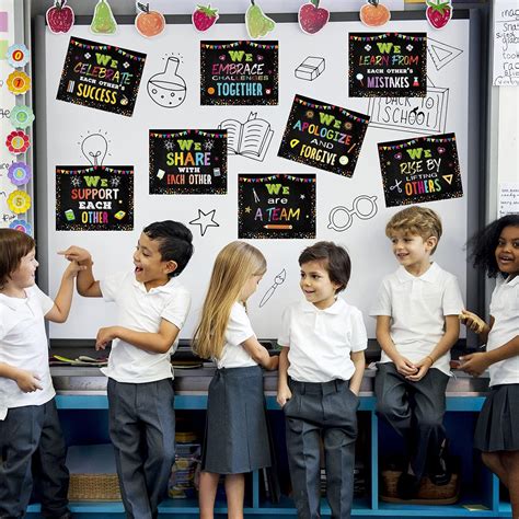 Pajean 12 Pieces Motivational Classroom Posters Bulletin India | Ubuy