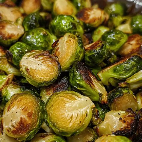 Easy Delicious Crispy Thanksgiving Roasted Brussels Sprouts