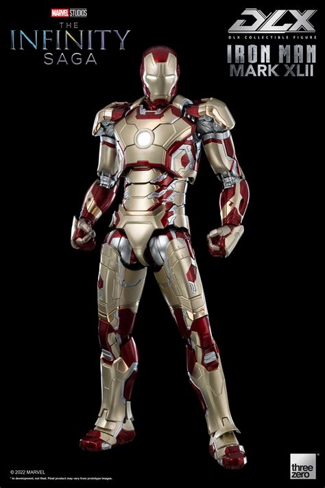 Iron Man 3 - Iron Man Mark 42 Figure by ThreeZero - The Toyark - News