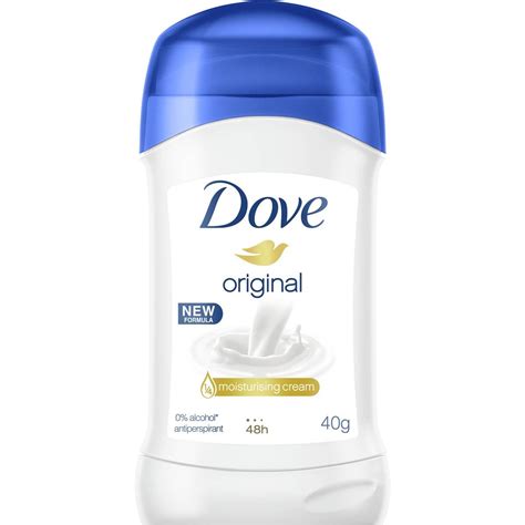 Dove Women Antiperspirant Stick Deodorant Original 40g | Woolworths