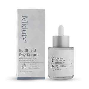 Miduty EpiShield Skin Protection Support, Antioxidant Day Serum | 3% ...