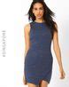 Buy Blue MDS Bodycon Dress with Tulip Hem | AJIO