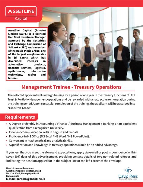 Management Trainee For Fresh Graduates | MT Opportunities for ...