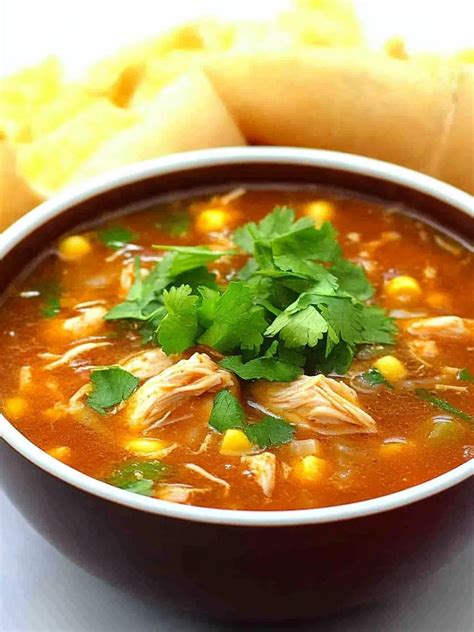 Spicy Chicken Soup