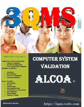 COMPUTER SYSTEM VALIDATION TRAINING IN MUMBAI - Computer Course In ...