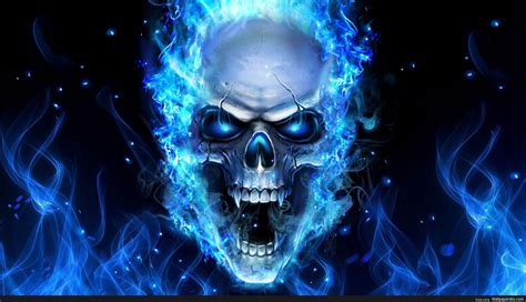Blue Skull HD Wallpapers - Top Free Blue Skull HD Backgrounds ...
