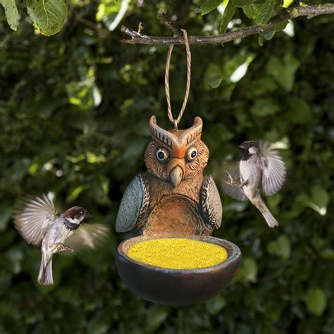 Cheap Sagit Unique Bird Feeders,Tree Faces Decor Outdoor,tree ...