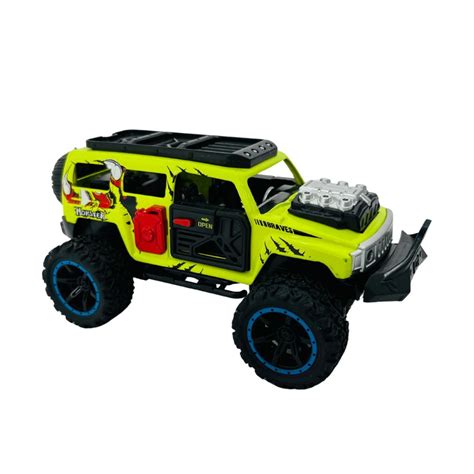 Tak Tak Toys: Off Road Monster Car - 4 Seater Green – Krazy Caterpillar
