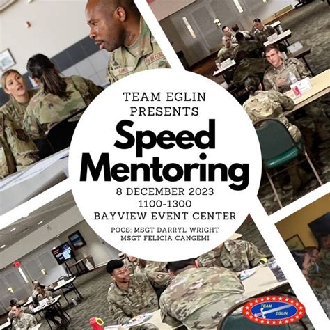 Team Eglin Speed Mentoring, Bayview Event Center 1018 Boatner Rd, Eglin ...