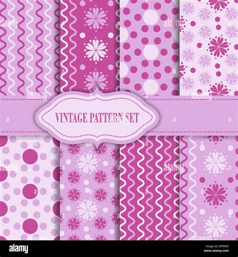 Light Pink Vintage Background Patterns