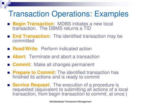 Image result for Database Transaction Examples