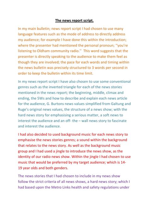 Image result for Kids News Reporting Script