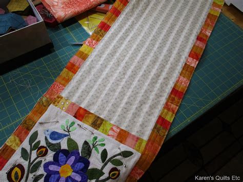 Image result for Table Runner Binding Tutorial