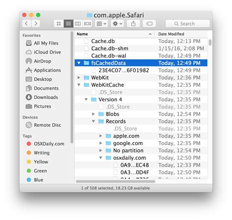 Image result for Cache File Folder