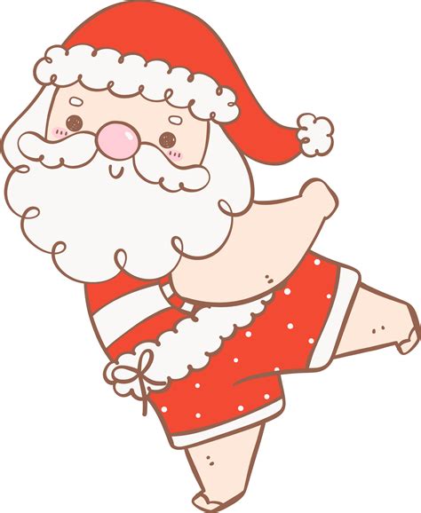 Cute Santa Drawing