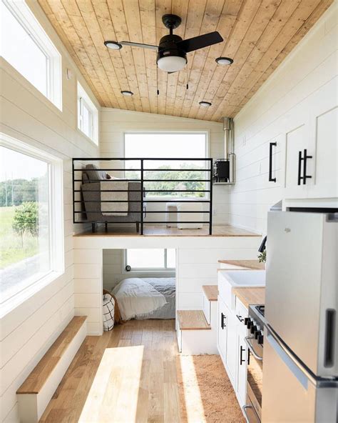 35 Tiny Houses With Lofts That Just Work | GoDownsize | Tiny house loft ...