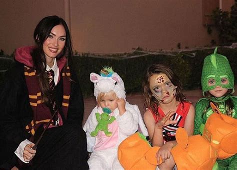 Megan Fox Shares Rare Photo of Her Three Sons for Halloween