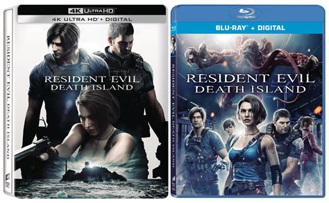 Resident Evil: Death Island; Arrives On 4K Ultra HD Steelbook, Blu-ray ...