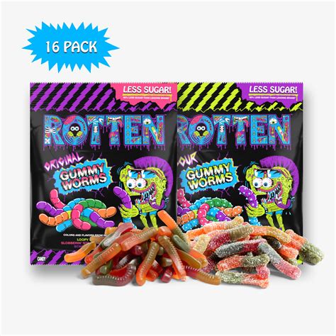 Gummy Worms | Sour Gummy Worms | Weird Candy | Rotten™