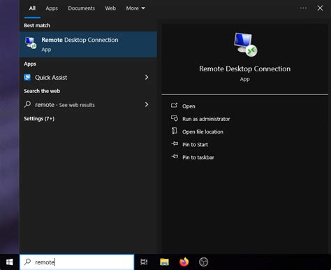 Image result for Open Remote Desktop From Run