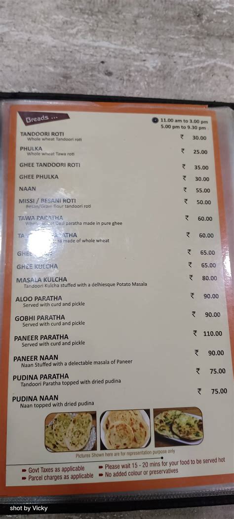 Menu at Delhiwala Sweet Home, Coimbatore, 172-175