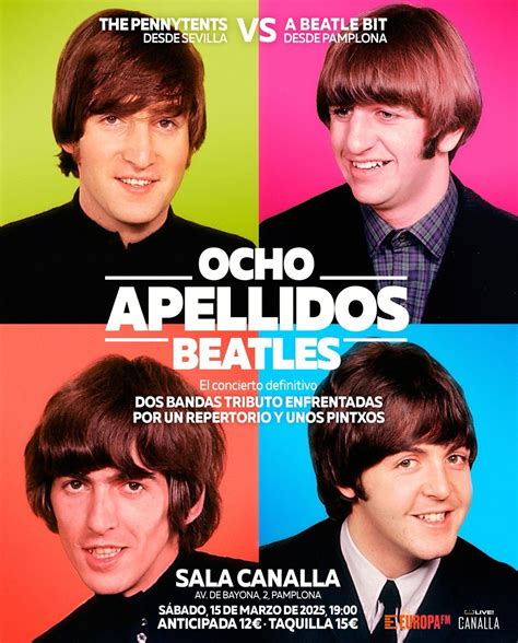 ocho apellidos beatles, San Juan, Navarra, Spain, Pamplona, 15 March ...
