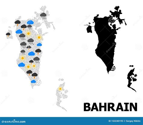 Climate Map Of Bahrain