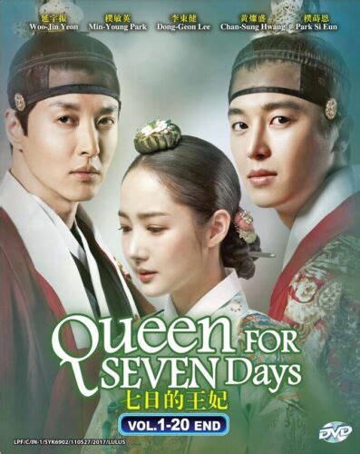 DVD Korean Drama Series Queen For Seven Days 七日的王妃 (1-20 End) English ...