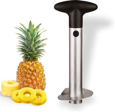 Pineapple Slicer Corer Cutter Peeler Heavy Duty Stainless Steel Fruit ...