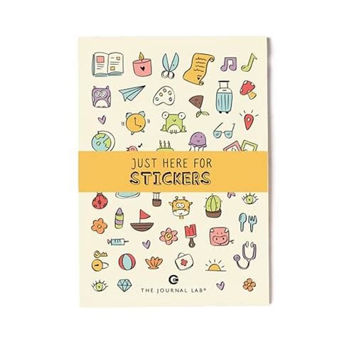 The Journal Lab Sticker Book for Journals | 400+ Cute Stickers to ...